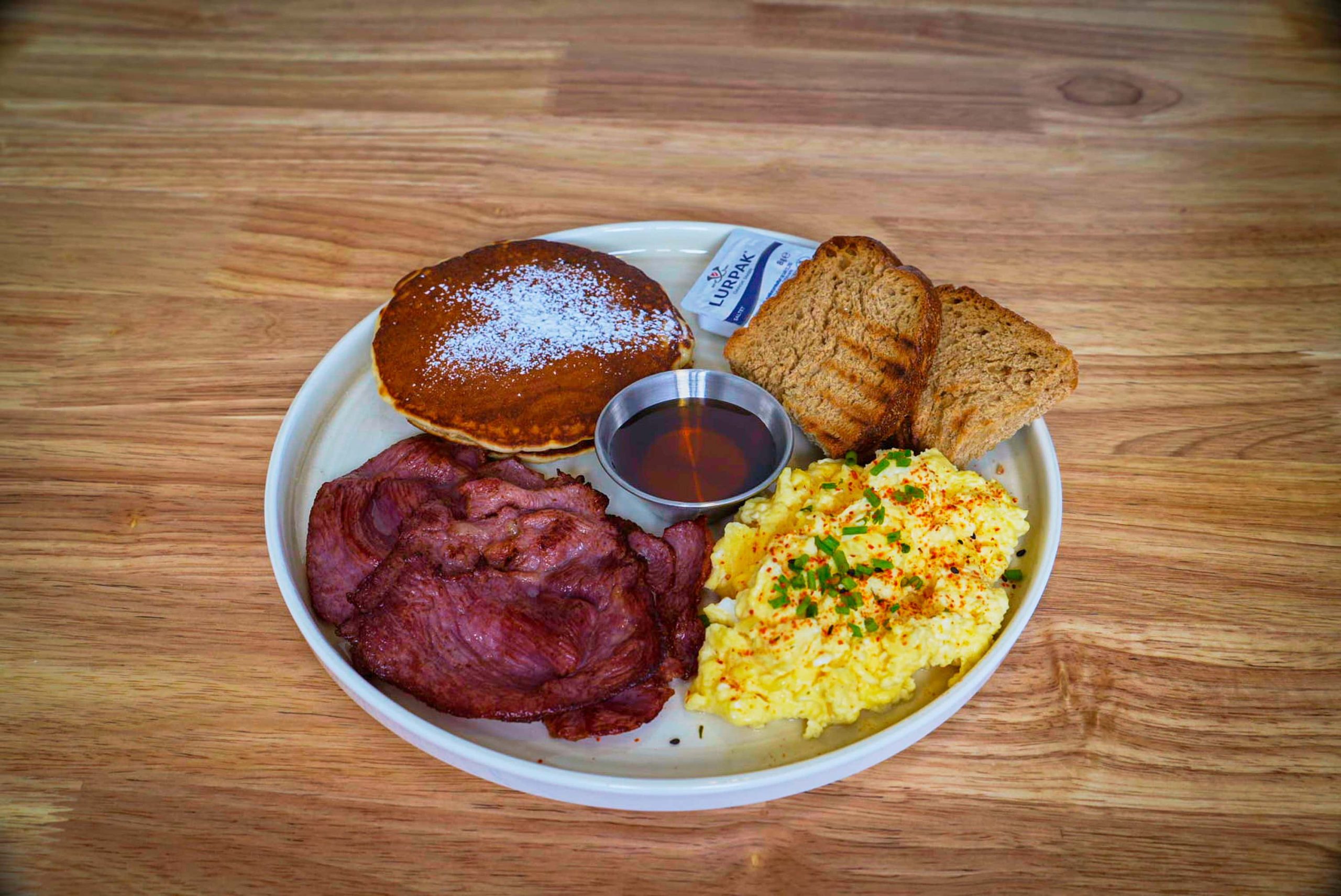 American Breakfast Plate