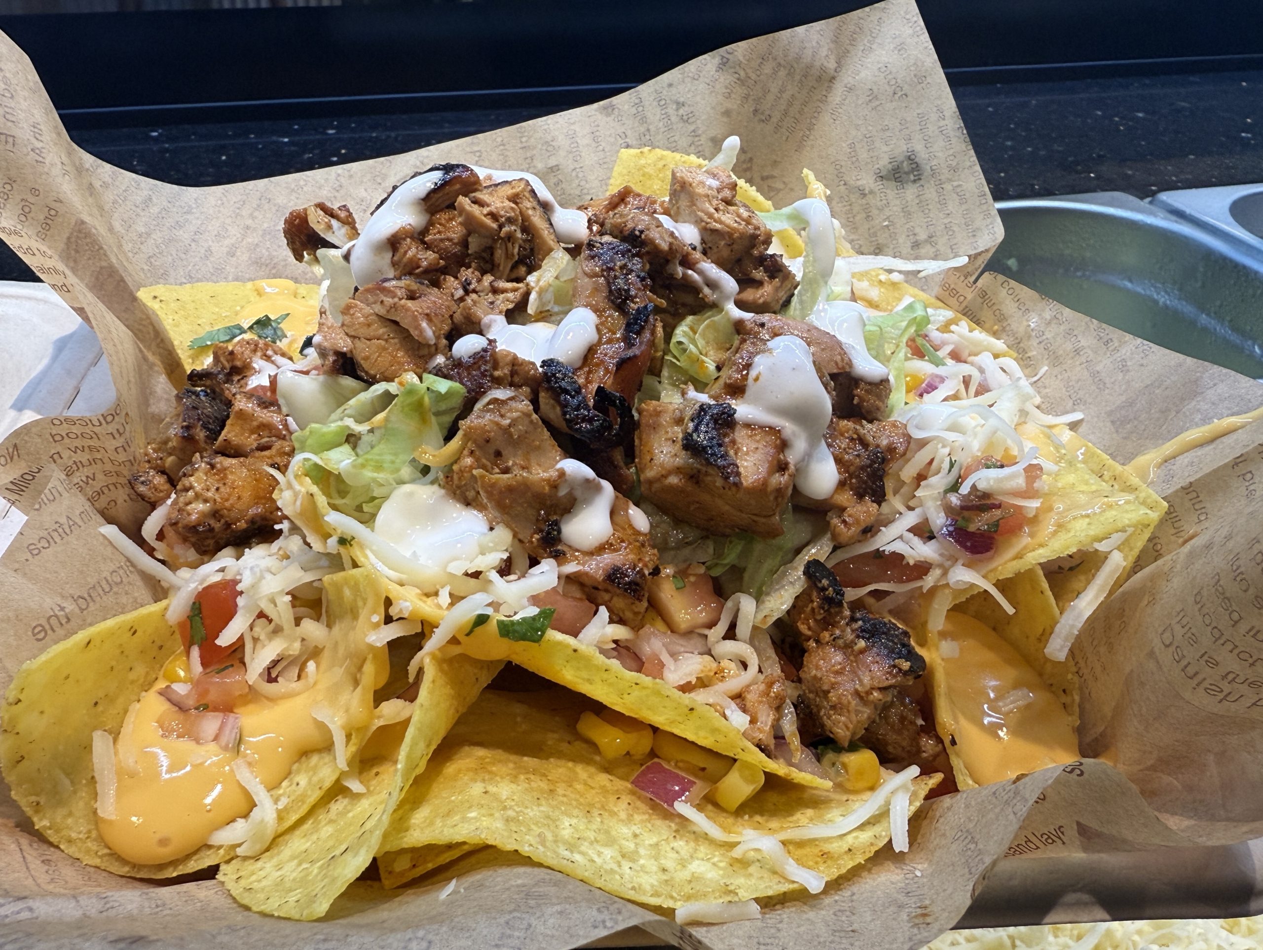 Loaded Cheese Nachos