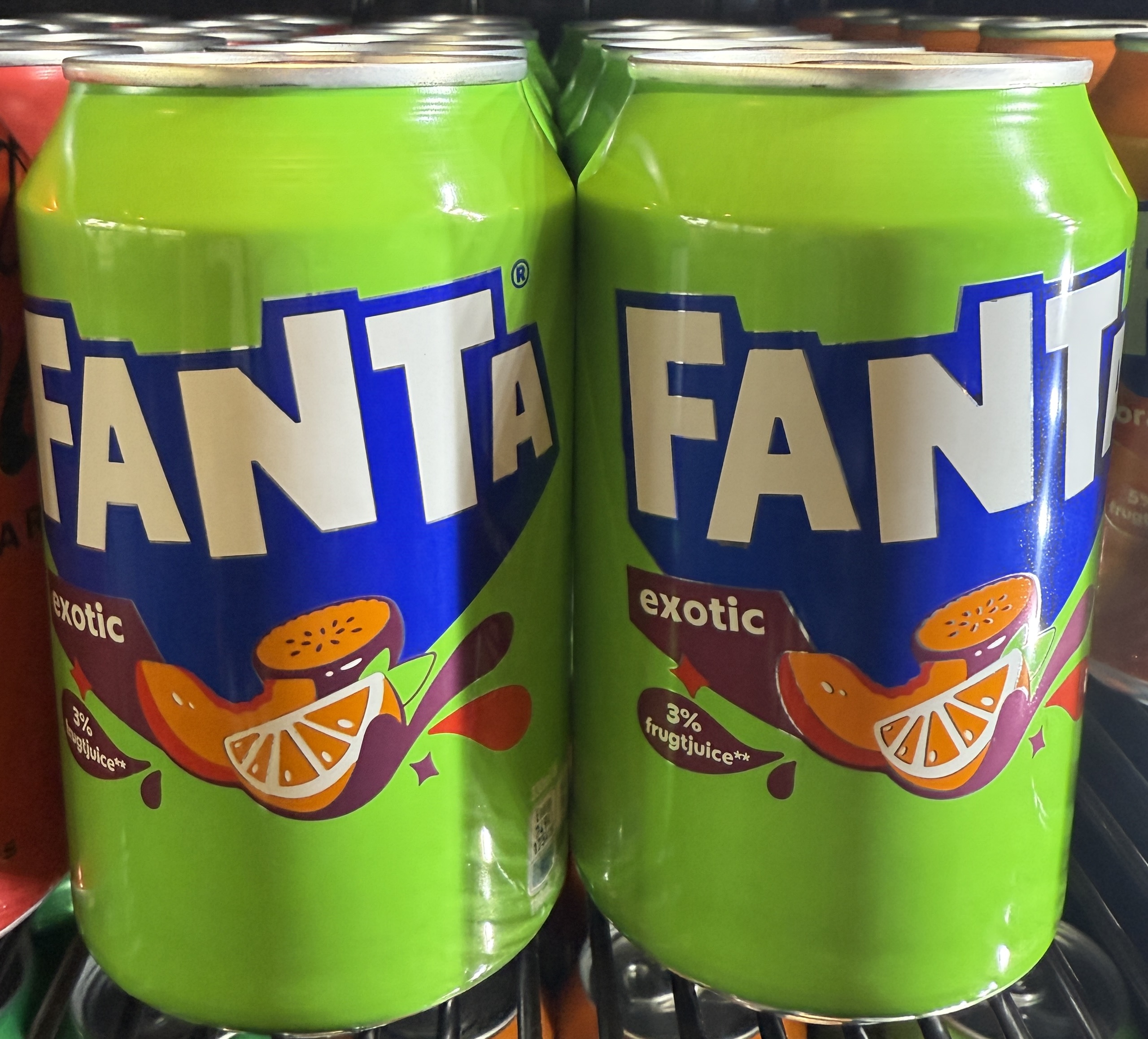 Fanta exotic 33cl.