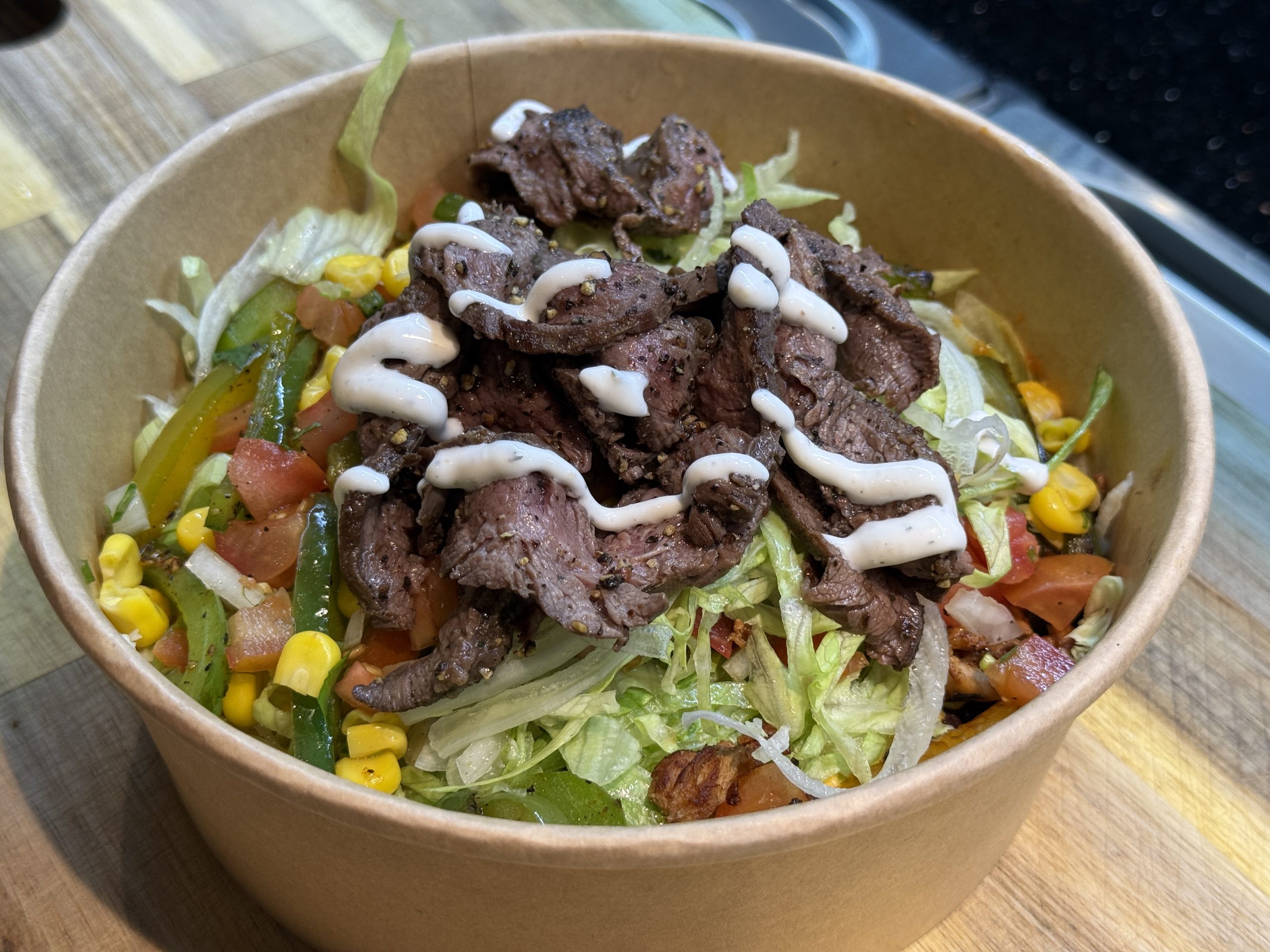 Burrito Bowl m/Steak