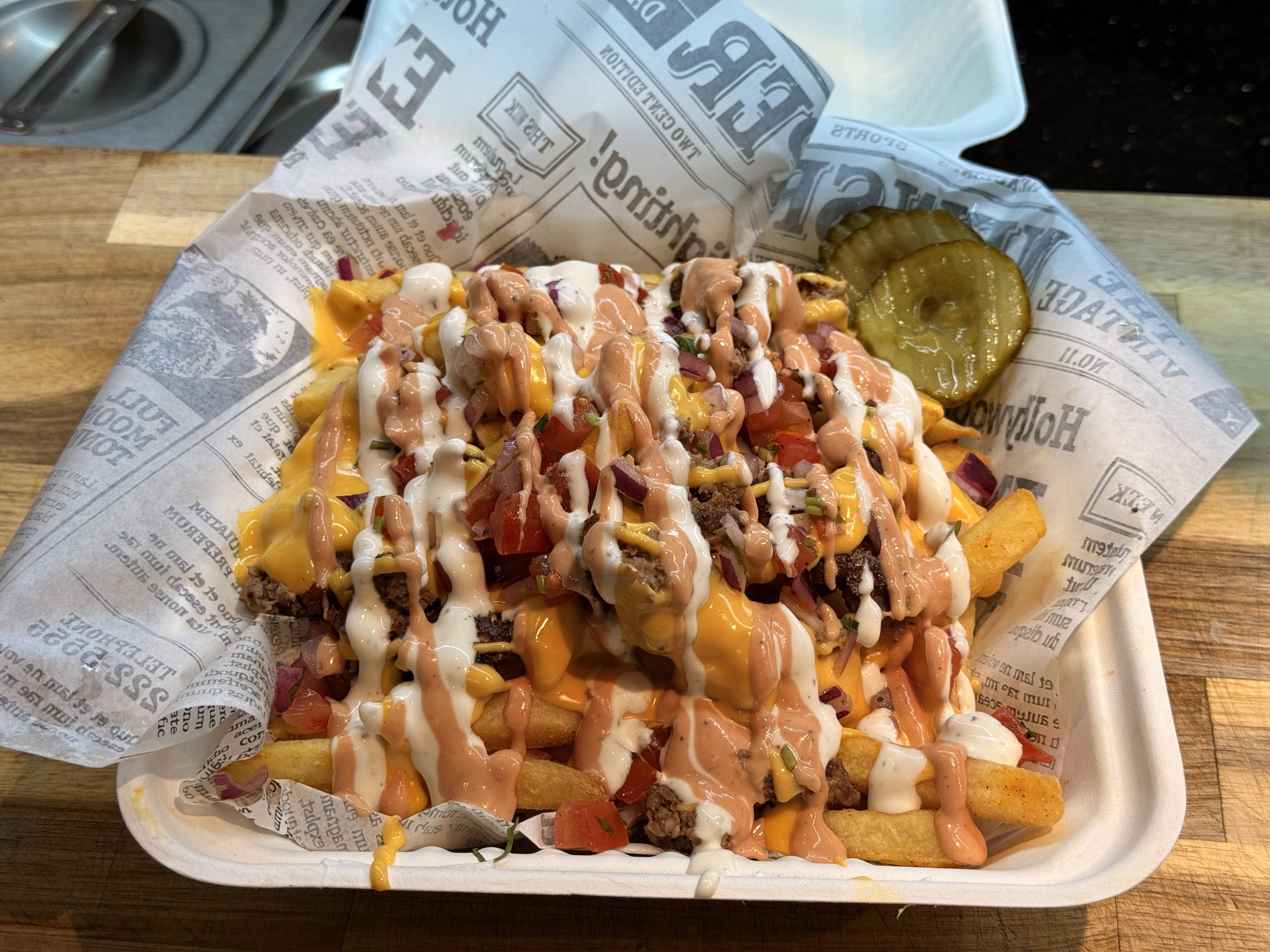 Loaded Cheeseburger Fries