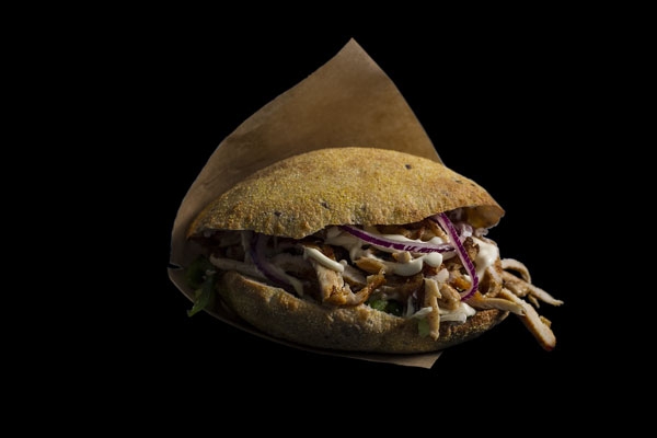Grillet Kyllingfilet Pita