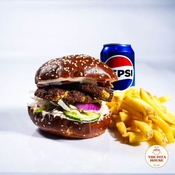 Falafel Burger Menu