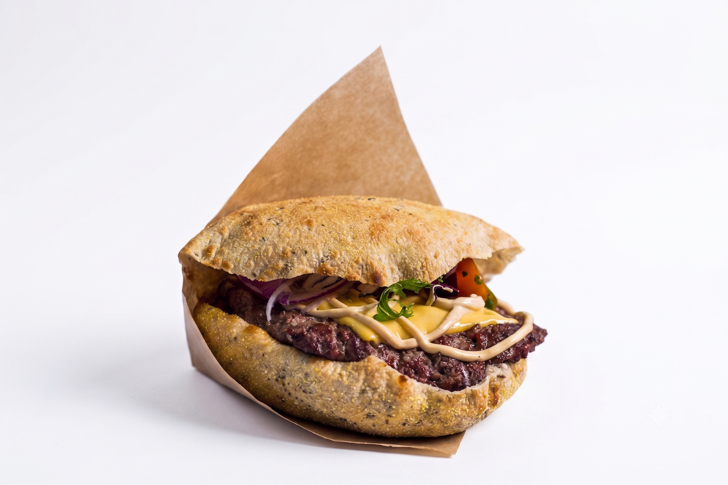 Grillet Luksus Bøf Pita