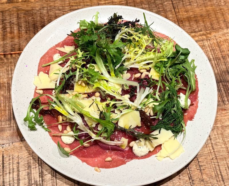 Okse-carpaccio